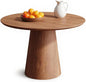 Round Dining Table for 4, 43" Wood Round Kitchen Table, Circle Dining Tables for Kitchen Living Room, Small Spaces