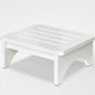 Wooden Step Stool for Adults, One Step Stool with Non-Slip Rubber, 6.9”x 15.7"" Bed Step Stool for High Beds, White Safety Foot Stool for Elderly, Kid