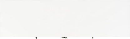 SAFAVIEH Genevieve TV Stand for up to 65" Flatscreen – White & White Washed Finish, Mid-Century Modern Storage Cabinet, Entertainment Media Console (MED5000C)