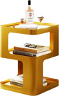 Gold Side Table,Modern end Table,Unique nightstand,Bedside Tables,Metal Accent Side Table with Storage for Living Room Bedroom Couch,no Assembly Required