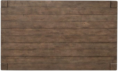 Liberty Furniture Broadmore Living Room 3 Piece Set - Rectangular Cocktail Table, 2 End Tables - Cobblestone Brown