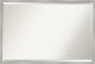 Amanti Art White Bathroom Mirror for Over Sink, 25x37 Shiplap White Narrow Rectangle Vanity Mirror, Large Coastal Wood Frame, Hangs Horizonally and Vertically, Bathroom Wall Decor, Beveled Edge