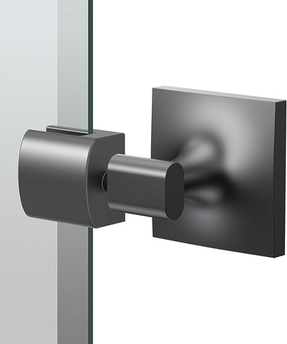 Gatco 5589MXS Waterline Frameless Rectangle Mirror, 31.5 Inch, Matte Black