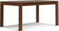 SIMPLIHOME Wilson Dining Table, Solid Wood Walnut Veneer, 60 x 36 inches, Transitional-Style Rectangular Kitchen Table for up to 6 People