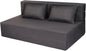 Folding Sofa Bed, Foldable Bed Sleeper Chair with Pillow, Convertible Sofa Bed with Washable Cover, Fold Out Couch,Futon Couch for Living Room, Dorm, Guest Room, Queen Size, Dark Grey