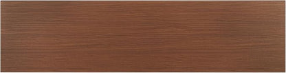 SAFAVIEH Averi TV Stand for up to 65" Flatscreen – Dark Walnut, 2 Sliding Doors with Interior Storage, 2 Open Shelves, Entertainment Media Console (MED9637A)