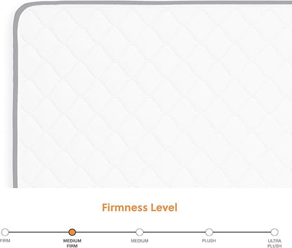 Signature Design by Ashley Queen Size Medium Firm 6 Inch Memory Foam Mattress with Breathable Quilted Cover, Fiberglass Free, Mattress in A Box