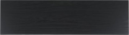 SAFAVIEH ESMA TV Stand for up to 60" Flatscreen – Black, Low Sideboard with 2 Sliding Doors, 1 Open Shelf, 1 Drawer, Entertainment Media Console (MED9638B)