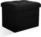 Ottoman Storage Ottoman Foot Rest Stool Foldable Bench with Storage Student Dormitory Bedroom and Entryway 17 X 13 X 13