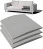 Couch Cushion Support for Sagging Seat - 20" x 20" High-Density Curved Foam Sofa Cushion Support Board, Couch Supporter for Under The Cushions, Grey Set of 3