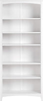 Camaflexi Shaker Style Bookcase, 72", White