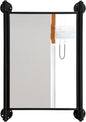 Industrial Pipe Mirror for Bathroom,Rectangle Iron Wall Mirrors for Living Room Bedroom(27.5 x 19.68 in)