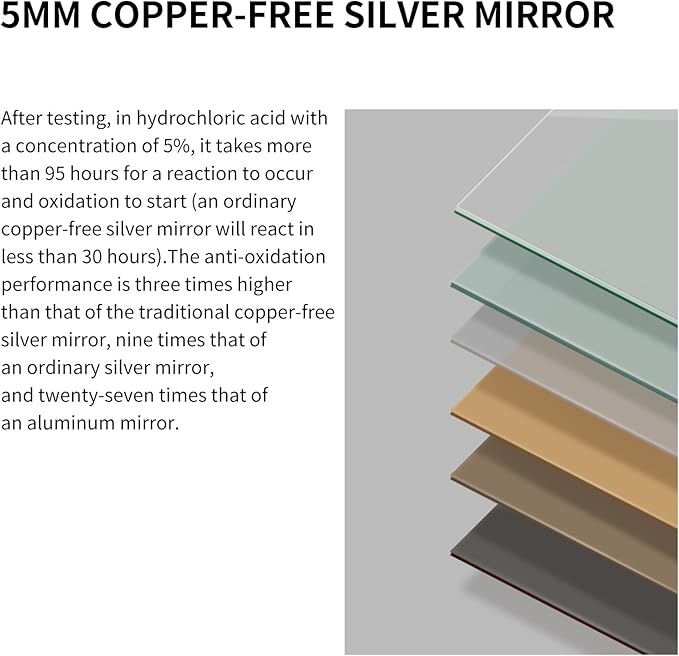 LAIYA 36x22inch Oval Wall Bathroom Mirror with Black Aluminum Frame,Wall Mounted Oval Vanity Mirrors， Explosion-Proof Glass, Waterproof Design, Easy Installation，Horizontally/Vertically