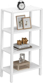 TUTOTAK Small Side Table, Narrow End Table, Skinny Sofa Table, Slim Nightstand, Couch Table, Living Room, Bed Room, White TB01BW078