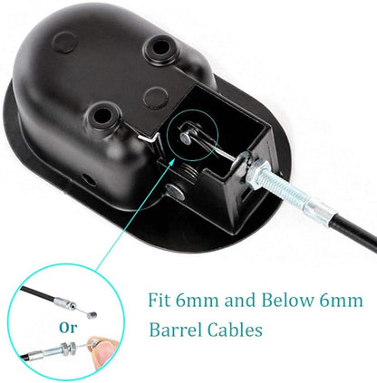 Universal Metal Sofa Chair Recliner Release Pull Handle Replacement Part, Fits Ashley Lazy Boy and Most Recliner Sofa Brand, Recliner Handle Size 4.3" x 2.6"