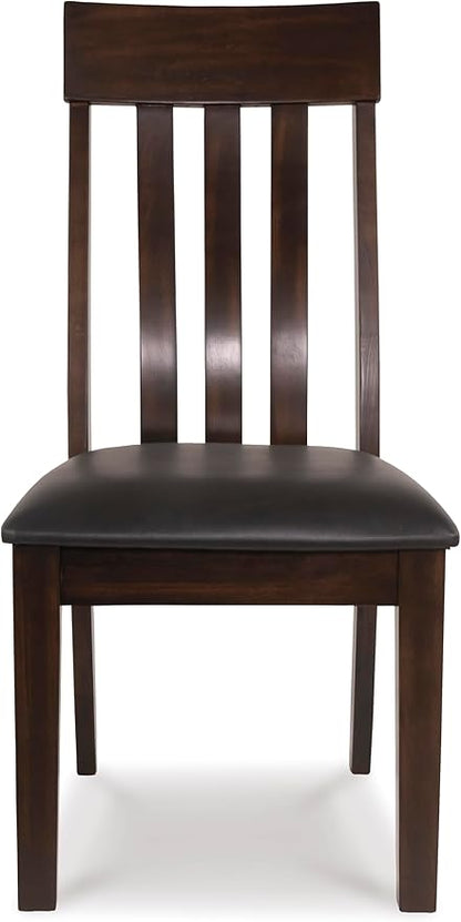 Signature Design by Ashley D596-01 Dining Side Chair, 0, Dark Brown