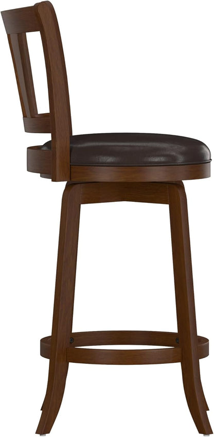 Hillsdale Presque Isle Swivel Stool, Counter Height, Cherry