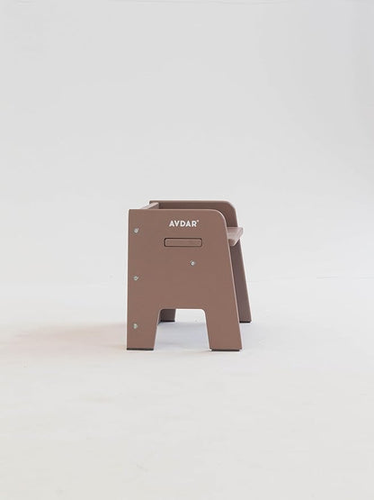 Wooden Step Stool for Kids, 14” One Step Stool for Toddlers, Heavy Duty Non-tip Non-Slip for Bedroom/Kitchen