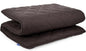 Japanese Floor Futon Mattress, Tatami Mat Sleeping Pad, Shikibuton, Mattresses Topper, Roll Up Dormitory Mattress, Foldable & Portable Floor Lounger Bed, Guest Bed(Grey, Twin)