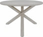 Peatuk Round Solid Wood Dining Table, Part of Dining Table Set, Mix and Match Table, Chair Sold Separately for Dining Room, Kitchen, Grey