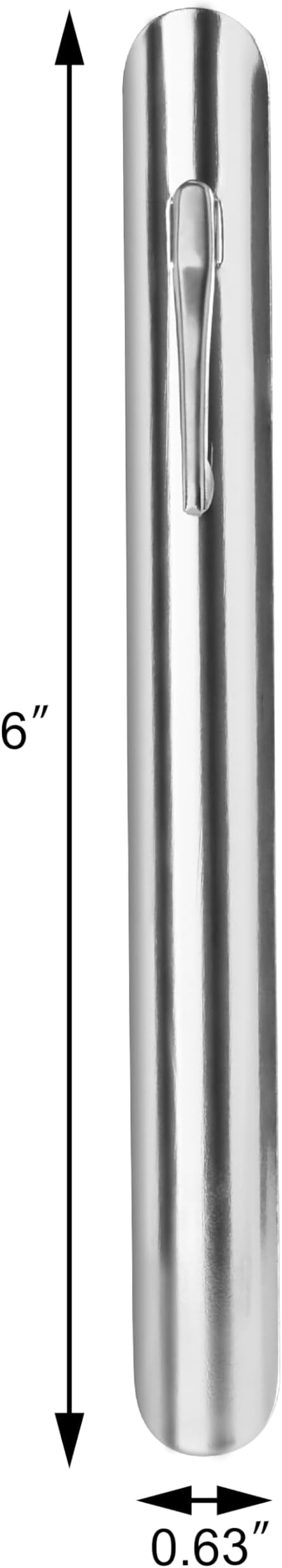 New Star Foodservice 22827 Aluminum Table Crumber 6-Inch, Set of 12, Silver