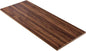 Kaboon Universal Tabletop 60"x18", Solid One-Piece Melamine Table Top, Double L-Desk Floating Desk DIY, Home and Office,Dark Walnut