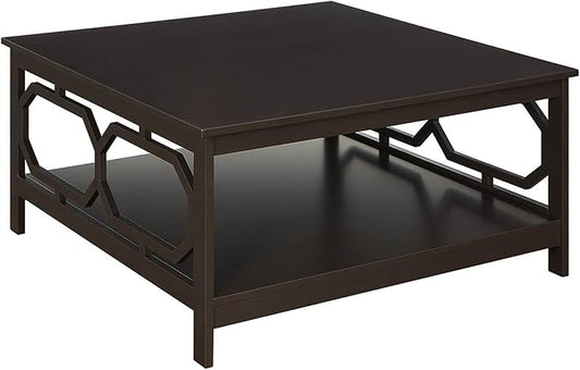 Convenience Concepts Omega Square 36" Coffee Table, Espresso