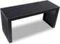 Bamboo Dining Bench, 35 inch Entryway Bench, Indoor Kitchen Table Bench for Entryway Dining Room Living Room Bedroom End of Bed-Black