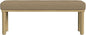 HomePop Oslo Decorative Bench - Brown Boucle