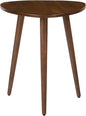 MH London Bond Wooden Triangle End Table - Exclusively Designed Modern Small Side Table. Hand Crafted - Wooden Side Table - Contemporary Design for Small End Tables for Bedroom and Living Room
