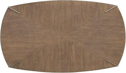 Liberty Furniture Harlow Living Room Opt 3 Piece Set - Oval Cocktail Table, 2 End Tables - Sandstone & Satin Nickel