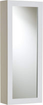 SEI Furniture Wall Mount Fold Ironing Center, 16 W x 7 D x 42 H (inches), White