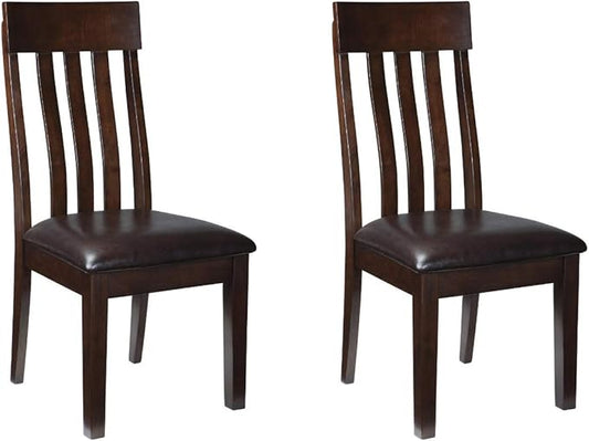 Signature Design by Ashley D596-01 Dining Side Chair, 0, Dark Brown