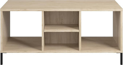Bush Furniture Essence Coffee Table with Shelf | Shelves, Storage, Multifunctional Organization for Living Room, Bedroom, or Entryway