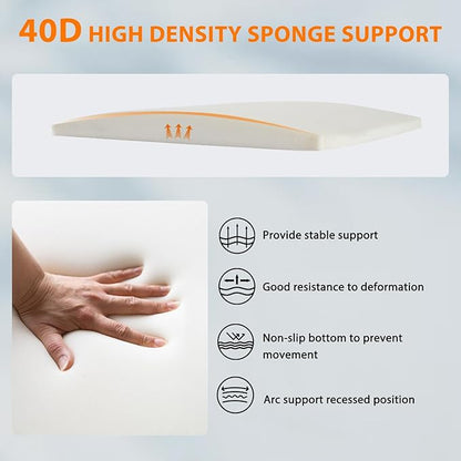 Couch Cushion Support for Sagging Seats, 20" x 20" High-Density Arched Foam, Furniture Seat Under Cushion Sag Repair, 2-Pack