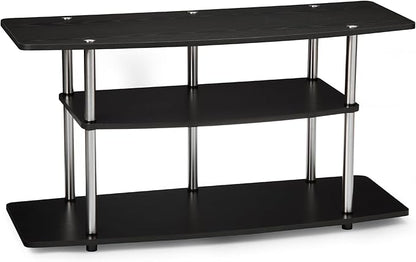 Convenience Concepts Designs2Go No Tools 46 inch 3 Tier Wide TV Stand, Black