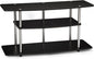 Convenience Concepts Designs2Go No Tools 46 inch 3 Tier Wide TV Stand, Black
