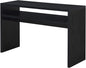 Convenience Concepts Northfield Deluxe Console Hall Table 48" - Modern, Minimalist Narrow Sofa Display Accent With Storage Shelf for Contemporary Living Room, Entryway, or Hallway, Black