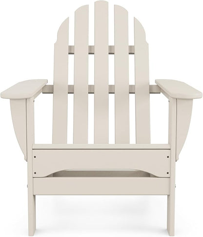 POLYWOOD AD5030SA Classic Folding Adirondack, Sand, 35.00" x 29" x 35.00"