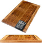 Reclaimed Wood Table Top - Rustic Recycled Solid Wooden Piece Perfect for Signs, Counters, Kitchens Table Tops (Reclaimed Wood Tabletop with Breadboard Ends, 30" x 42")
