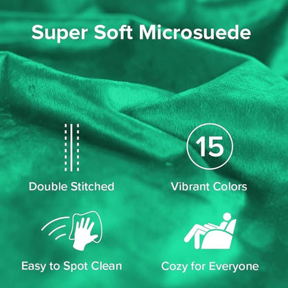Sofa Sack Bean Bag Chair - Plush, Ultra Soft - Memory Foam Bean Bag Chair with Microsuede Cover - Stuffed Foam Filled Furniture and Accessories for Dorm Room 5 Feet - Aqua Marine