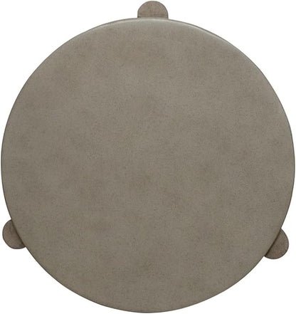 Liberty Furniture Affinity Chairside Table for Living Room - Dusty Taupe Faux Concrete Tops