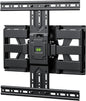 USX MOUNT Ultra Slim TV Wall Mount 37-75 Inch TVs Mount with Swivel and Tilt, Low Profile Full Motion Bracket with Articulating Dual Arms, Up to VESA 400X400 mm Max 16" Wood Studs, Holds 99lbs