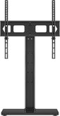 Universal Swivel TV Stand Base Table Top TV Stand for 23-60 Inch TVs 70 Degree Swivel, 6 Height Adjustable Monitor Mount Stand, Max VESA 400x400mm,Holds up to 88lbs TS206