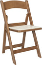 Flash Furniture Hercules Folding Resin – 800LB Weight Capacity Event Chair, Set of 1, Chestnut