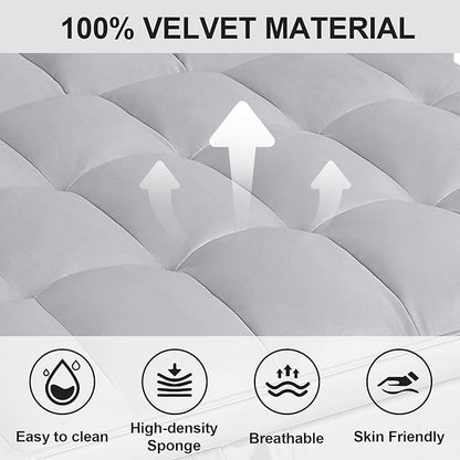3 in1 Sofa Bed, Pull-Out Sleeper Sofa Bed with 3-Level Adjustable Backrest, Velvet Fabric Convertible Love Seat Sleepers Beds for Living Room & Bedroom & Apartment, Gray