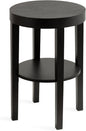 Kate and Laurel Talcott Modern Round Wood Side Table, 16 x 16 x 24, Natural Wood, Transitional Decorative Two-Tier End Table for Use as a Bedroom Nightstand or Living Room Accent