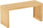 Bamboo Dining Bench Indoor Long Entryway Shoe Rack Benchs,Outdoor Modern Wood Benches 35 Inch Bamboo Bench for Living Room Hallway Bedroom Bathroom