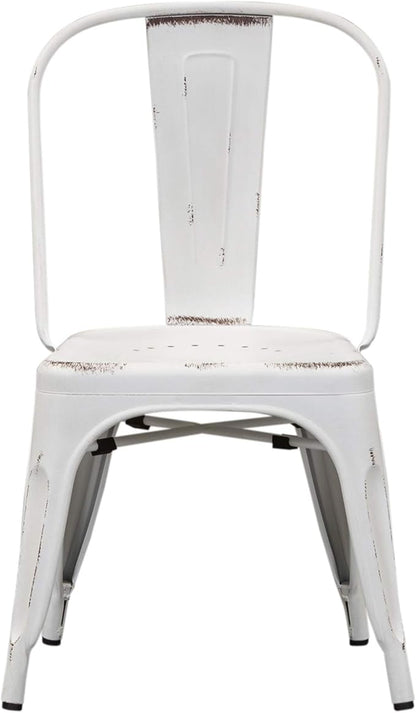 Liberty Furniture Industries Bow Back Side Chair - Antique White-Set of 2