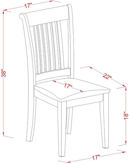 East West Furniture ANPO3-OAK-C 3 Piece Kitchen Table & Chairs Set Contains a Round Dining Room Table with Pedestal and 2 Linen Fabric Upholstered Chairs, 36x36 Inch, Oak